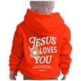thumbnail image 1 of DGHM Vêtements Garçons Gilet Garçon Tout-Petit Coupe-Vent Imprimé Col Rond Manches Longues Sweat à Capuche Rouge, 1 of 4