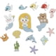 thumbnail image 5 of Pegatina de tela bordada con diseño de sirena de la serie Ocean, con forma de oso, conejo, apliques bonitos para bolsos y zapatos, pegatina creativa, 5 of 6