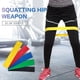 thumbnail image 5 of Sport Resistance Bands Set Men Women , Exercise Workout Resistance Bands, 5 Strength Resistance Levels, Gym Training Pilates Yoga(5 Pcs, Yellow+red+bl, 5 of 5