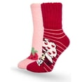 thumbnail image 5 of Strawberry Shortcake Women's Cozy Crew Socks, 2-Pack, Shoe Sizes 4-10, 5 of 6