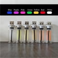 thumbnail image 3 of 【2-Pack】Touch Control USB Night Light, Color Changing Glass Jar LED Bedside Lamp for Home/Car, 16 Colors Mini Atmosphere Lamp - Romantic Gifts (Blue/Pink/White/Warm, etc.), 3 of 11