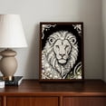 thumbnail image 3 of FLOPESN 2PCS Animals DIY Gemstone Pearl Painting Kit - 9.84X13.78in Frameless Colourful Canvas Art for Adults, Stress Relief Craft & Home Wall Decor, 3 of 8