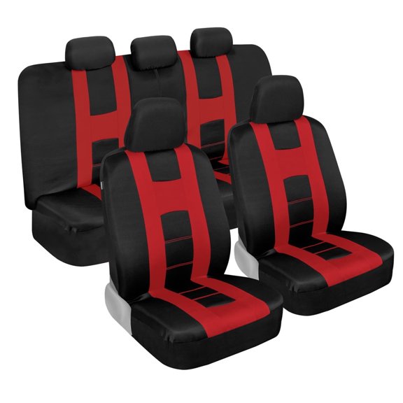strAumptious  Car Seat Covers Full Set, Front & Back Seat Covers for Cars multiple colors