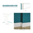 thumbnail image 2 of RMB 618 9/16 in.D x 5 1/4 in. W x 96 in. L Primed Finger-Joined Pine Baseboard Molding 10-pcs 80 Ft Total, 2 of 4