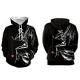 thumbnail image 2 of Chandail à Capuche Tendance pour Hommes Imprimé Hip-hop de Rue Mode Chandail-Over Active s, 2 of 2