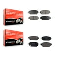thumbnail image 1 of Positive Plus Front Rear Semi-Metallic Brake Pads Kit for Car 2019-2022 Mazda CX-3 KPF-100476, 1 of 8