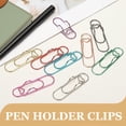 thumbnail image 4 of Uxcell 12Pcs Clips para Sujetar Lápices, Lindos Clips en Forma de Corazón Negro Claro, 4 of 6