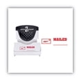thumbnail image 2 of Pre-Inked Shutter Stamp, Red, Mailed, 1 5/8 X 1/2 | Bundle of 2 Each, 2 of 4