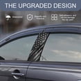 thumbnail image 4 of 2PCS B Pillar Sticker Decal, Gloss Vinyl Decal Set, Waterproof USA Flag Personalized Vehicle Door Window Pillar Decals, Car American Flag Vinyl Wrap for Side Door Trim Decoration, 4 of 7