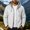 Gray, variant on LMOIPLI Men's Fleece Lined Hooded Softshell Jacket, Windproof Warm Water Resistant Coat, Outdoor Casual Outerwear for Fall Winter Hiking Work Pink XXXL