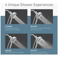 thumbnail image 6 of Moen N400h0 Moen Nebia Quattro Handshower - Nickel, 6 of 7