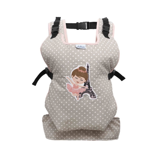 Cangurera convertible CHIQUI MUNDO Baby Paris 2 posiciones para cargar hasta 9 kg