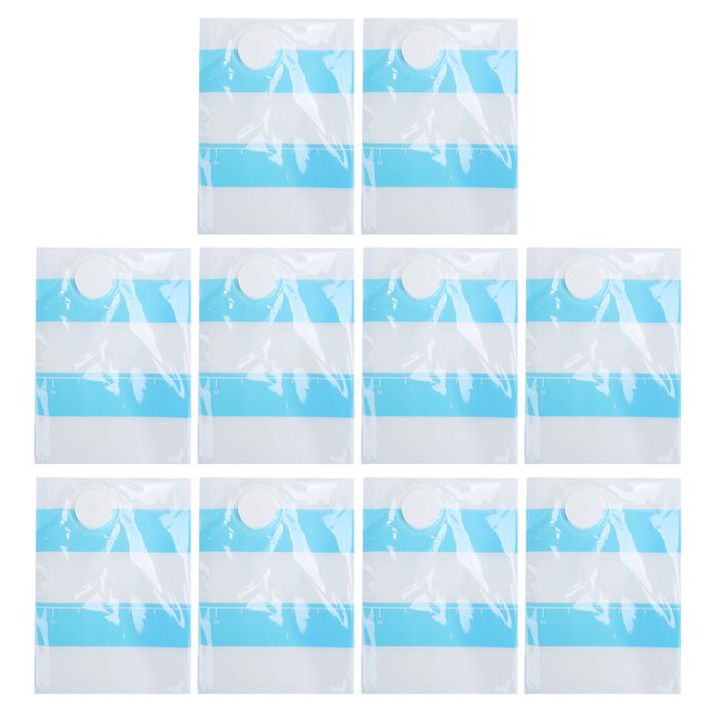 Bolsa De Almacenamiento Que Ahorra Espacio, Organizador Comprimido Reutilizable 9C PET + PE 10 Piezas / Juego Para Almohadas Para El Hogar Para Viajes OTVIAP 70x100cm