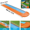 thumbnail image 5 of Intera Slip and Slide for Kids Adults Garden Backyard Double Racer Waterslide with Splash Sprinkler ,Summer Water Slides Toys for Outdoor, 5 of 7
