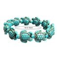 thumbnail image 5 of Yesbay Vivid Animal Shape Unisex Bracelet Gift Faux Turquoise Sea Turtles Hawaiian Bracelet Environmentally friendly, 5 of 8