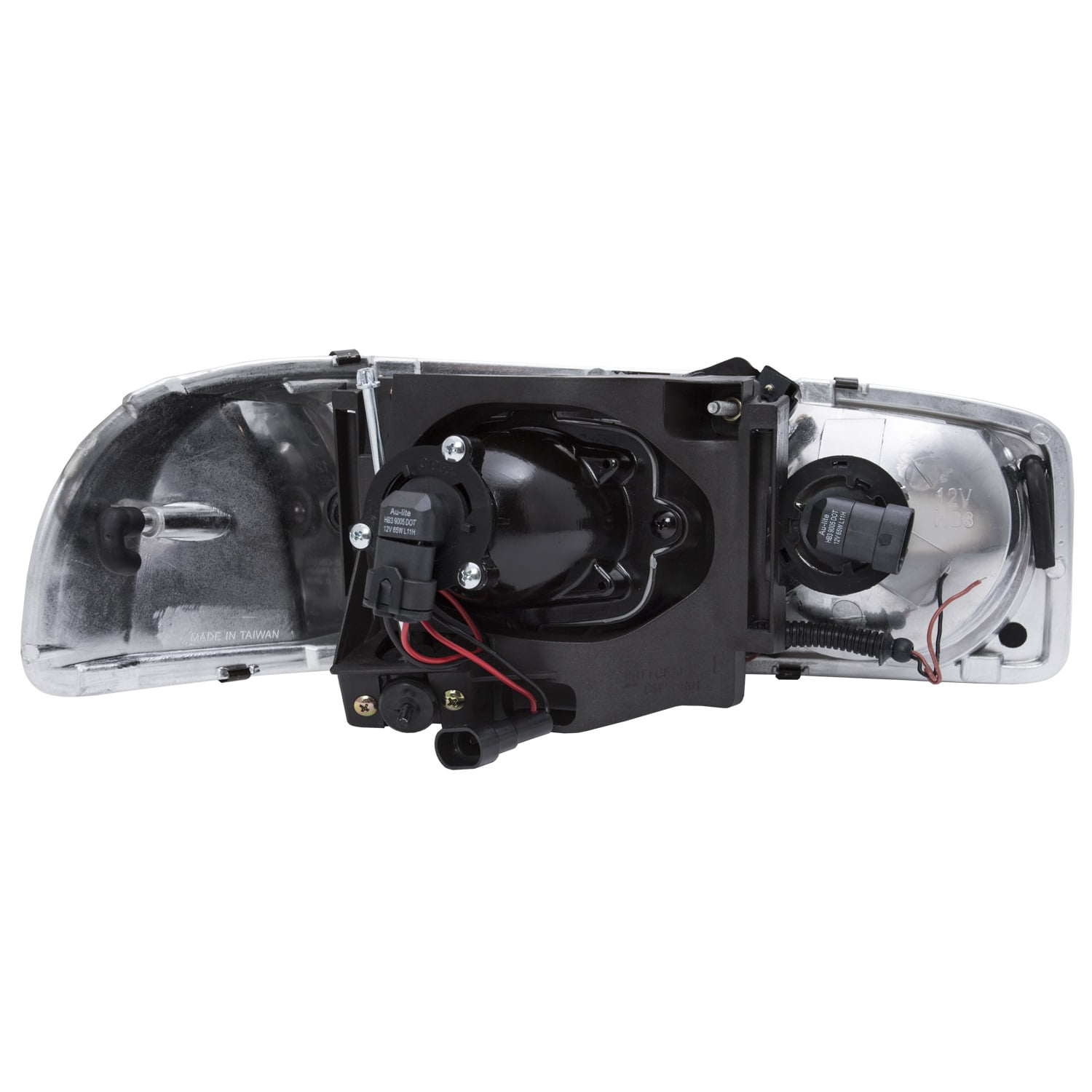 ANZO USA 111303 Projector Headlight Set Fits select: 1999-2007 GMC NEW SIERRA, 2002-2006 GMC YUKON