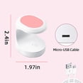 thumbnail image 2 of UV Light for Nails, Portable UV Nail Lamp for Quick Drying Gel Nails, Professional UV Led Nail Lamp, Suitable, 2 of 4
