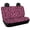 Pink Leopard Pattern, variant on Psesaysky Pink Cherry Blossom Rear Bench Seat Covers for SUV, 2 Piece Non-Slip Car Rear Seat Covers, Durable Waterproof Back Seat Protectors for Auto