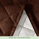 thumbnail image 4 of Funda Sofá Chaise Lounge Reversible con Correa Elástica Ajustable, Chocolate, 4 of 5