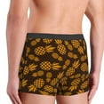 thumbnail image 5 of Fotbe Colorful Pineapple Men’s Total Support Pouch Boxer Briefs, X-Temp Cooling, Moisture-Wicking Underwear, Regular, Long-leg and Trunk-Large, 5 of 9