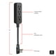 thumbnail image 2 of Cable de extensión Power Strip GE de 3 salidas, 6 pies, 2 unidades, negro, 2 of 9