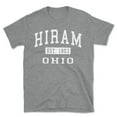 thumbnail image 1 of Hiram Ohio Classic Established Men's Cotton T-Shirt, 1 of 1
