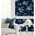 thumbnail image 6 of Lillian August Floral Mist Peel and Stick Wallpaper, 6 of 9