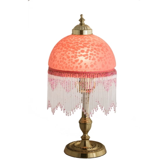 Meyda Tiffany 202661 Victorian One Light Table Lamp from Arrowhead collection in Bronze/Dark finish, 8.00 inches