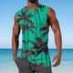 thumbnail image 2 of Hombres Casual Moda Impresión Suéter Cuello Redondo Deportes Tanque sin Mangas para Al Aire Libre, Casual, Uso Diario, 2 of 5