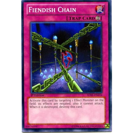 YuGiOh Saga of Blue-Eyes White Dragon Structure Deck Fiendish Chain (Best Cards For A Blue Eyes Deck)