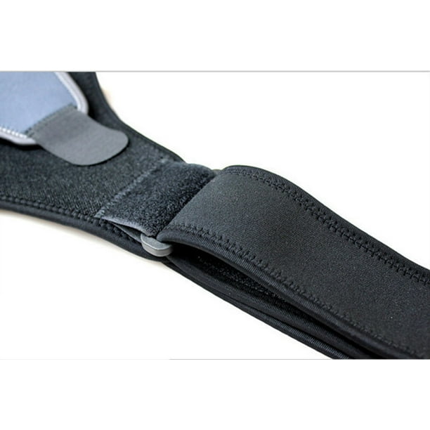 Double Shoulder Brace Adjustable Sports Shoulder Support Belt Back Pain  Relief Double Bandage Cross Compression Shoulder Strap (Size : M) :  : Health & Personal Care