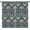 Blue-white, variant on Boho Floral Curtains Rustic Bohemian Flower Colorful Mandala Plants Spring India Aesthetic Art Printed Living Room Window Drapes Treatment Fabric 84 x84 Blackout