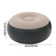 thumbnail image 5 of Multipurpose Flocks Footrest Ottoman Portables Inflatable Stool for Camping Floor Sitting And Space Saving Storage, 5 of 11
