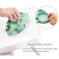 thumbnail image 2 of Platos de silicona para bebés divididos - Platos portátiles antideslizantes con ventosa para niños pequeños para bebés y niños Plato de cena para bebés sin BPA, apto para lavavajillas y microondas, 2 of 7