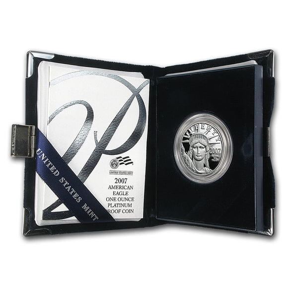 2007-W 1 oz Proof American Platinum Eagle (w/Box & COA)