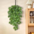 thumbnail image 4 of Artificial Hanging Potted Plants, Cascading Fake Vines for Indoor Outdoor Decor, Wall Shelf Bathroom Greenery, Low Maintenance Home Accent, Green Plant *1, 4 of 4