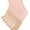 Nude, variant on Women's 6 Pairs Non-Skid Toe Topper No Show Liner Socks