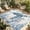 White White, variant on Summer Coastal Coral Outdoor Rug for Patio/Deck/Porch, Non-Slip Large Area Rug 6 x 9 Ft, Blue Ocean Conch Shell Blue Indoor Outdoor Rugs Washable Area Rugs, Reversible Camping Rug Carpet Runner