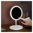 thumbnail image 1 of LED Makeup Mirror With Light Lamp With Storage Desktop Rotating Cosmetic Mirror Light Adjustable Dimming USB Vanity Mirror ,Widely Use, 1 of 7