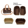 thumbnail image 2 of Organizador de bolsos de fieltro, inserto de monedero apto para Speedy Nano, forro de bolsos, moldeador de bolsos, tamaño y color personalizados, 2 of 5