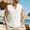 White-01, variant on LIBRCLO Mens Tank Tops Solid Color Casual V-Neck Shirts Waistcoat Vacation Training Base Coat Tops