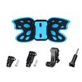 thumbnail image 2 of lionlar Chin Mount Shockproof Tripod for Action Camera Accessories Blue, 2 of 9