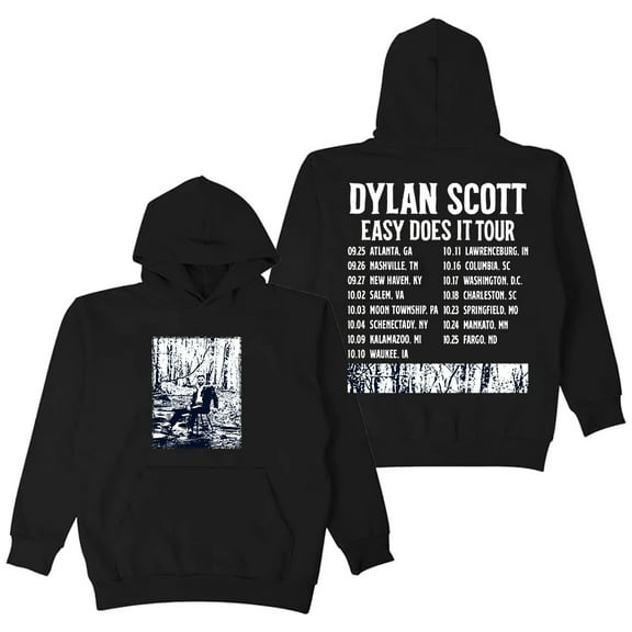 Dylan Scott Easy Does It Tour 2025 Hoodie Long Sleeve Streetwear Women Men Hooded Sweatshirt