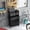 Black, variant on 8-Drawer Rolling Tool Chest with Wheels, High Capacity Tool Storage Cabinet for Garage Workshop, Red Steel
