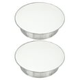 thumbnail image 1 of Uxcell Bouchon de Trou de Cheminée, 2 Pcs 150mm(6 Pouces) Étanchéité Réglable Rond en Acier Inoxydable Couvercle de Tuyau de Cheminée pour Cuisine Balcon Égout, Ton Argenté, 1 of 5
