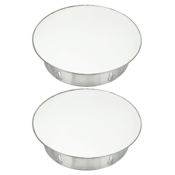Uxcell Chimney Hole Cap, 2 Pcs 150mm(6 Inch) Tightness Adjustable Round Stainless Steel Flue Hole Cover Stove Pipe Cap Pipe Cover for Kitchen Balcony Sewer, Silver Tone