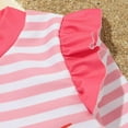 thumbnail image 4 of BULLPIANO Toddler Long Sleeved Rashguard Swim Bathing Suit Set Bathing Suits with Sun Protection, 4 of 4