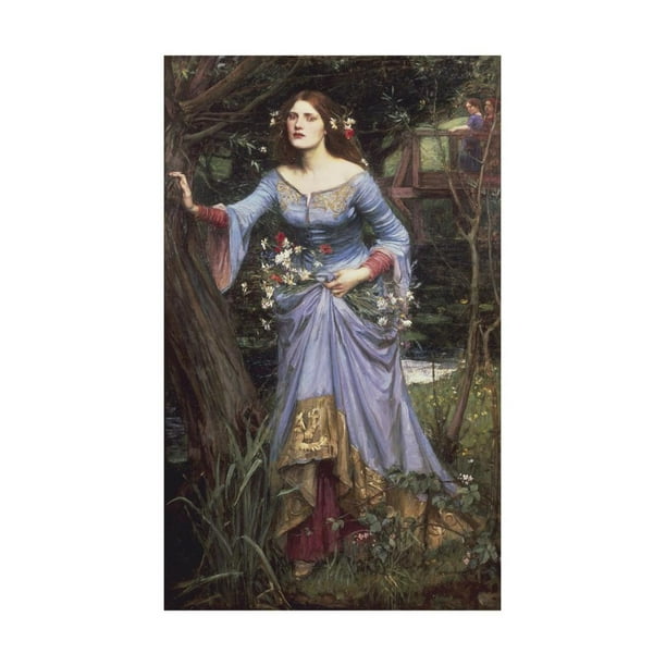 Ophelia, 1910 Print Wall Art By John William Waterhouse