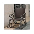 thumbnail image 2 of Pemberly Row Berceuse de Patio en Résine Couleur Chocolat, 2 of 2