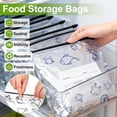 thumbnail image 3 of Reusable Aluminum Foil Sealable Storage Bags, Freezer Storage Containers, Freezer Safe & Leak Proof Stand Up Storage With Zipper For Meat Vegetables, 3 of 9